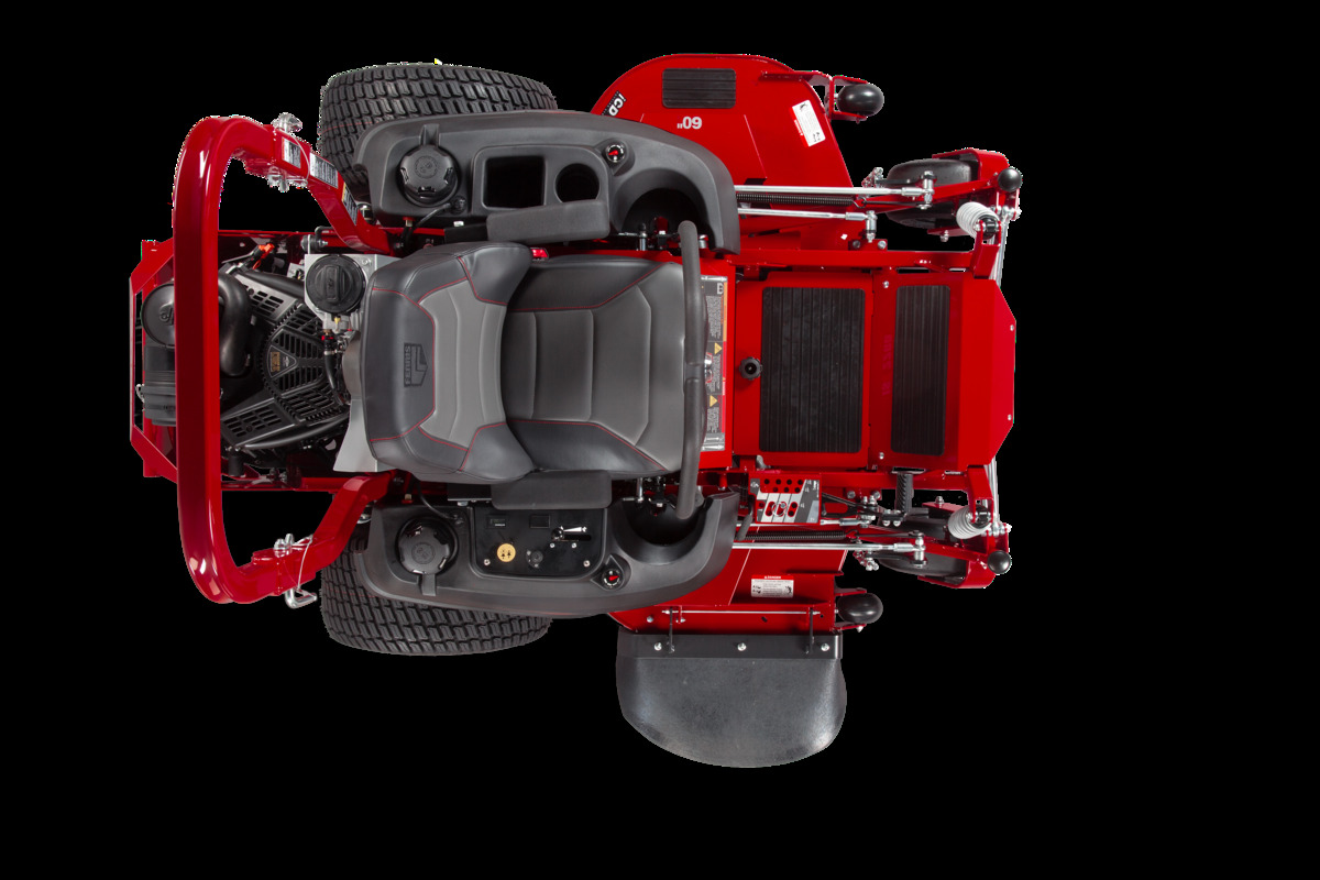 ISX™ 2200 Zero Turn Mowers — top view