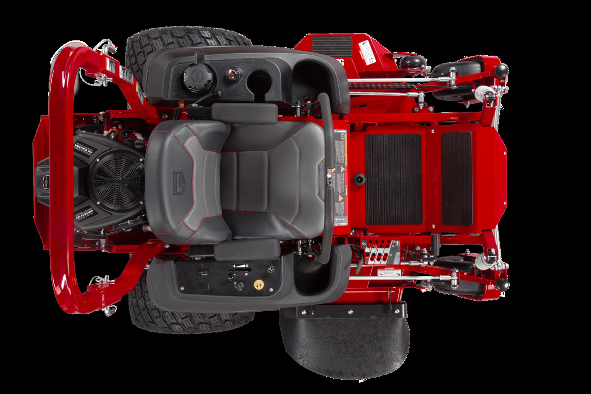 ISX™ 800 Zero Turn Mower — top view