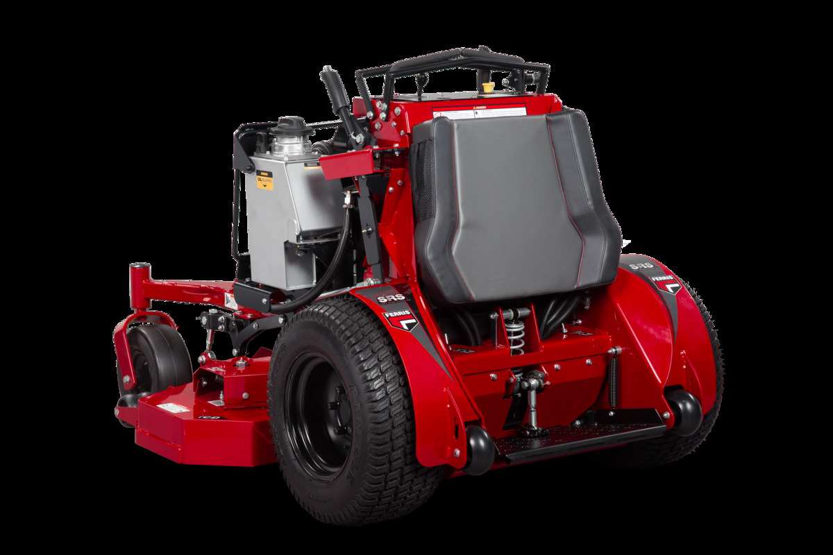 SRS™ Z2 Soft Ride Stand-On Mowers — rear 3/4 view
