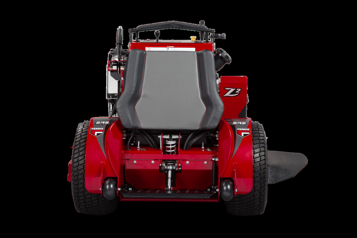SRS™ Z2 Soft Ride Stand-On Mowers — rear view