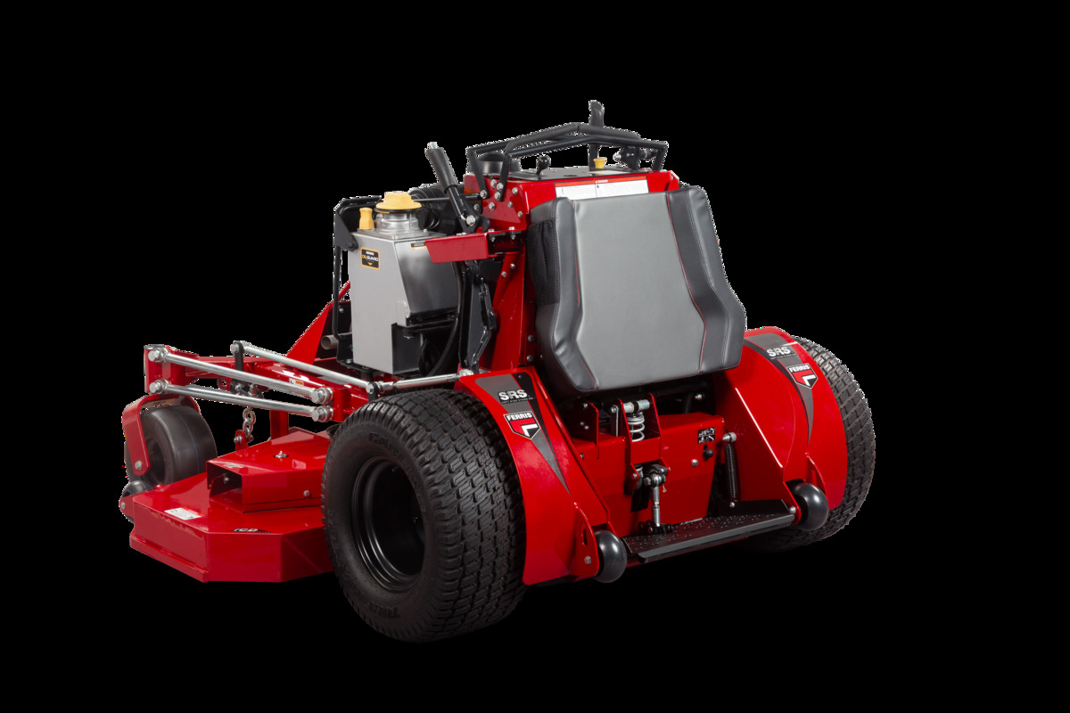 SRS™ Z3X Soft Ride Stand-On Mowers — rear 3/4 view