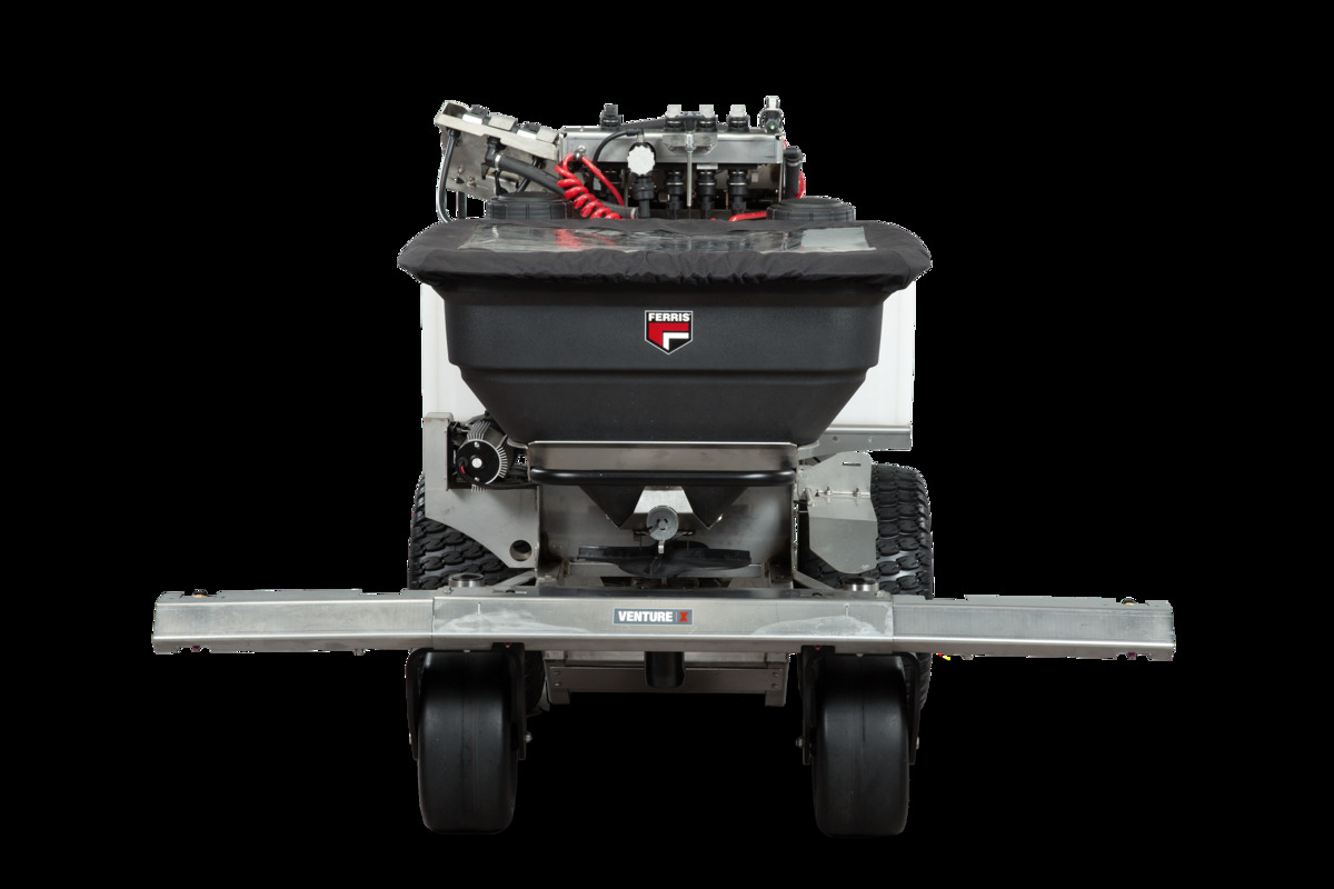 Venture X™ Ride-On Zero Turn Spreader/Sprayer — front view