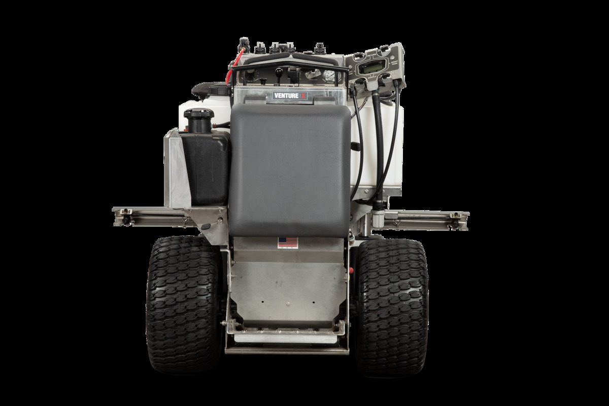 Venture X™ Ride-On Zero Turn Spreader/Sprayer — rear view
