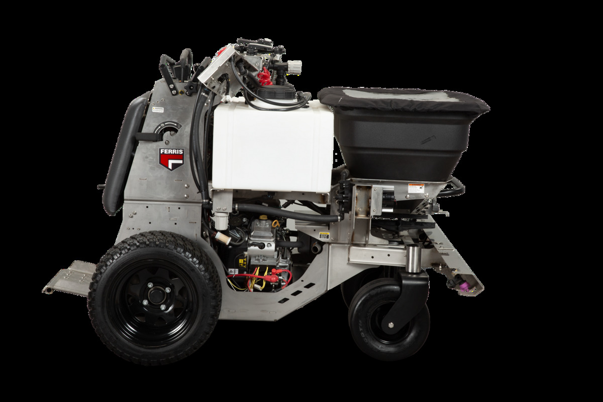 Venture X™ Ride-On Zero Turn Spreader/Sprayer — side view