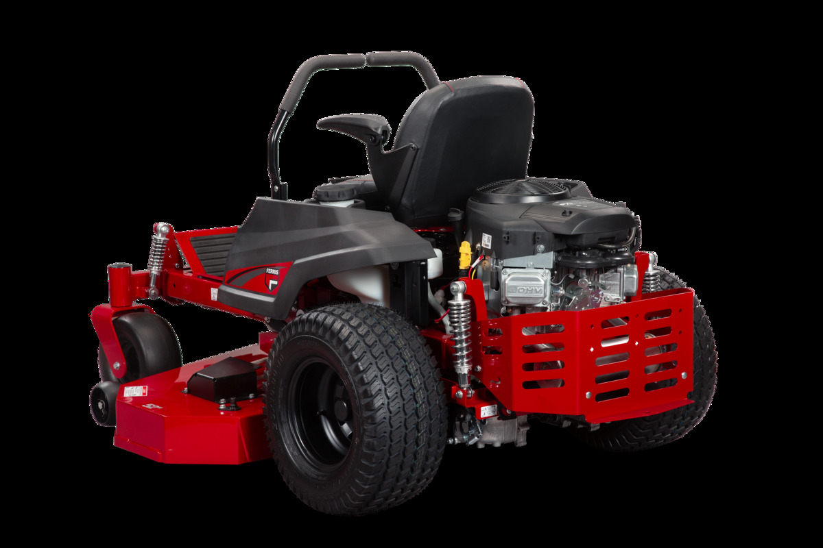 300S Zero Turn Mower — rear 3/4 view